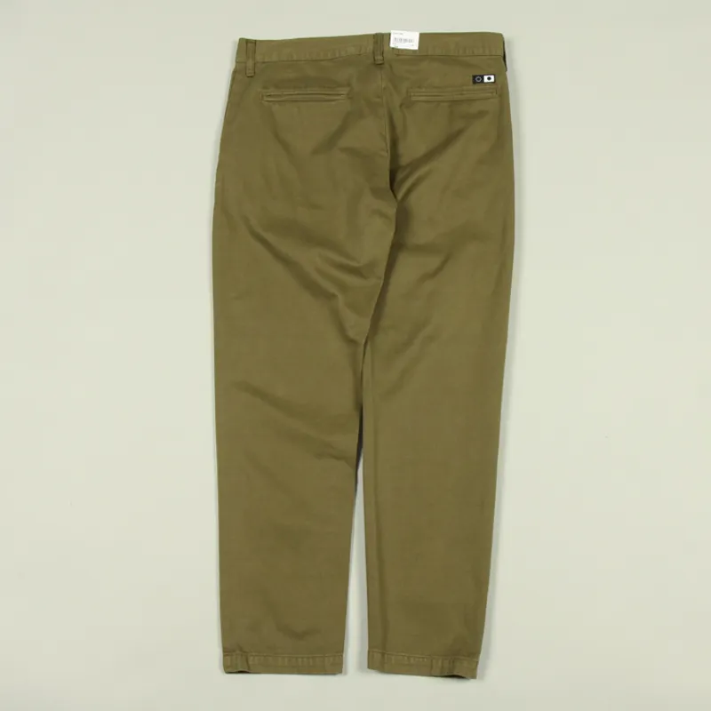 Edwin Regular Chino - Uniform Green -1